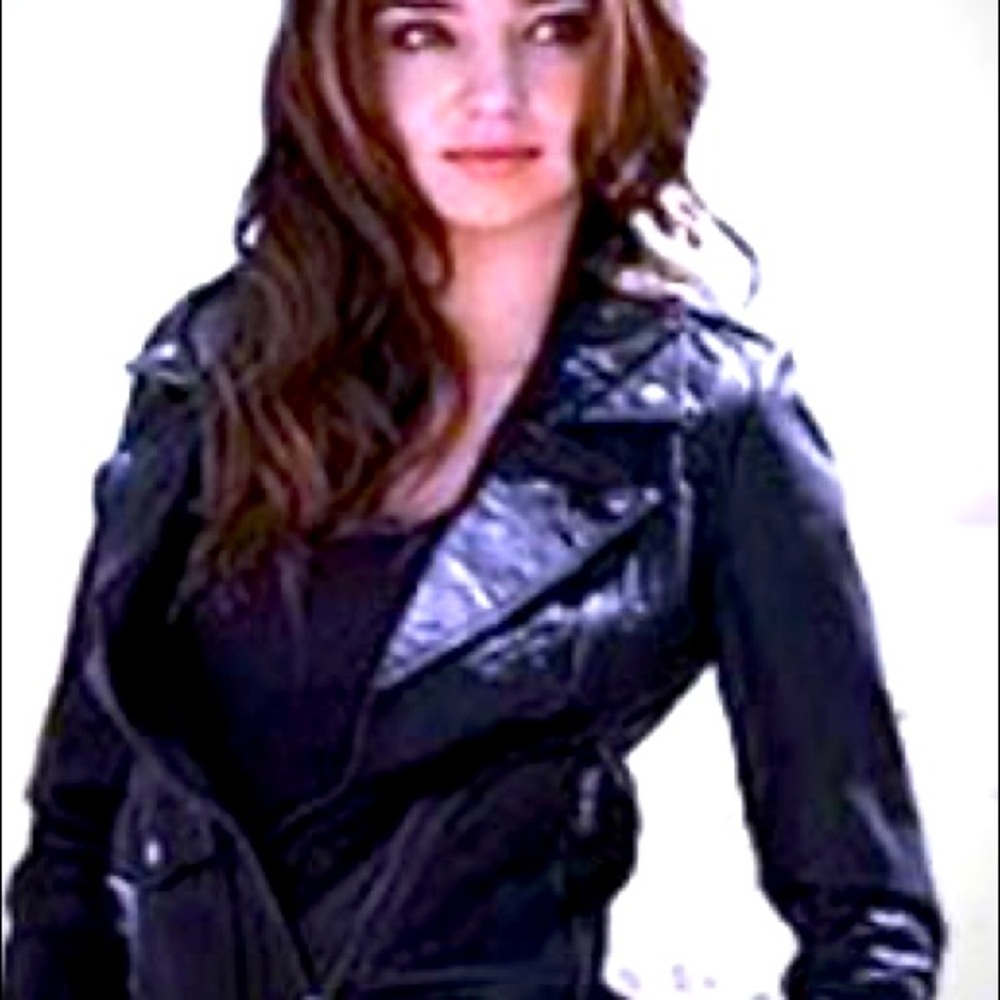 VS Leather Moto Jacket